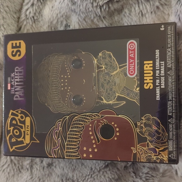 Funko Pop! Enamel pin Marvel Black Panther Shuri - Picture 1 of 4